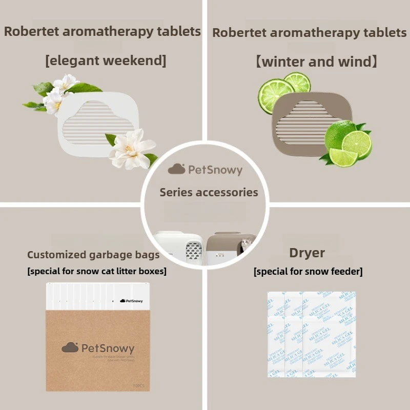 Tablet And Accessories Bag - PetSnowy Accessories Cats Litter Box Garbage