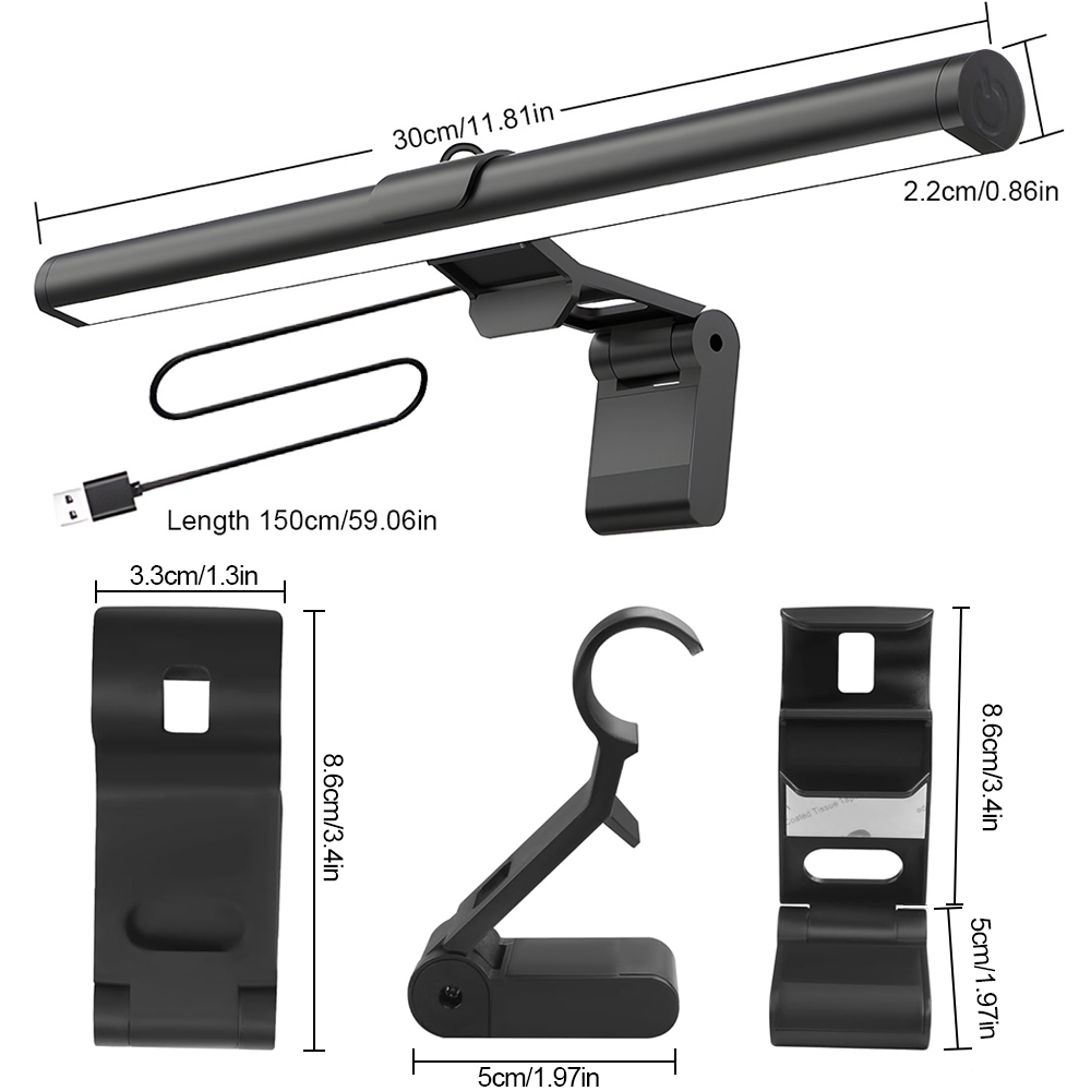 Tablet Lap Desk - Desktop PC Monitor Screen Hanging Light