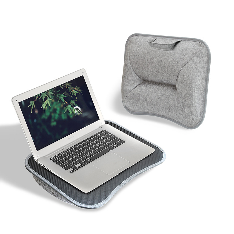 Tablet Lap Desk - Portable Small Pillow Table Foam Particles