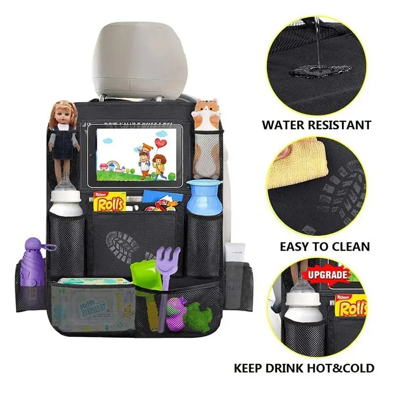 Car Seat Organizer Multifuncti - Tablet And Accessories Bag 评论和价格