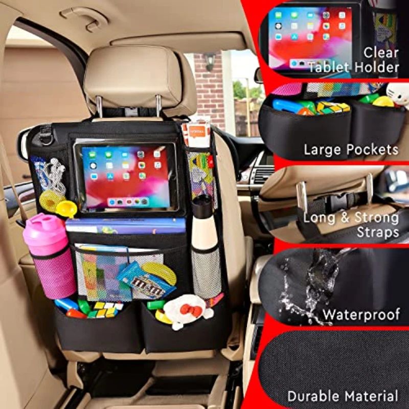 Car Seat Organizer Multifuncti - Tablet And Accessories Bag 评论和价格