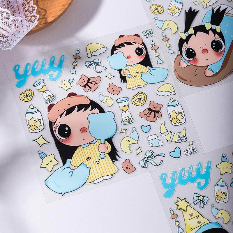 Yuyu Flower Season Girl Blue Y - Tablet Accessories Gifts 评论和价格