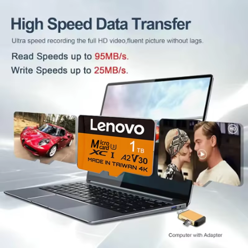 Lenovo Secure 512GB SD Cards M - Microsd Card Tablet 评论和价格