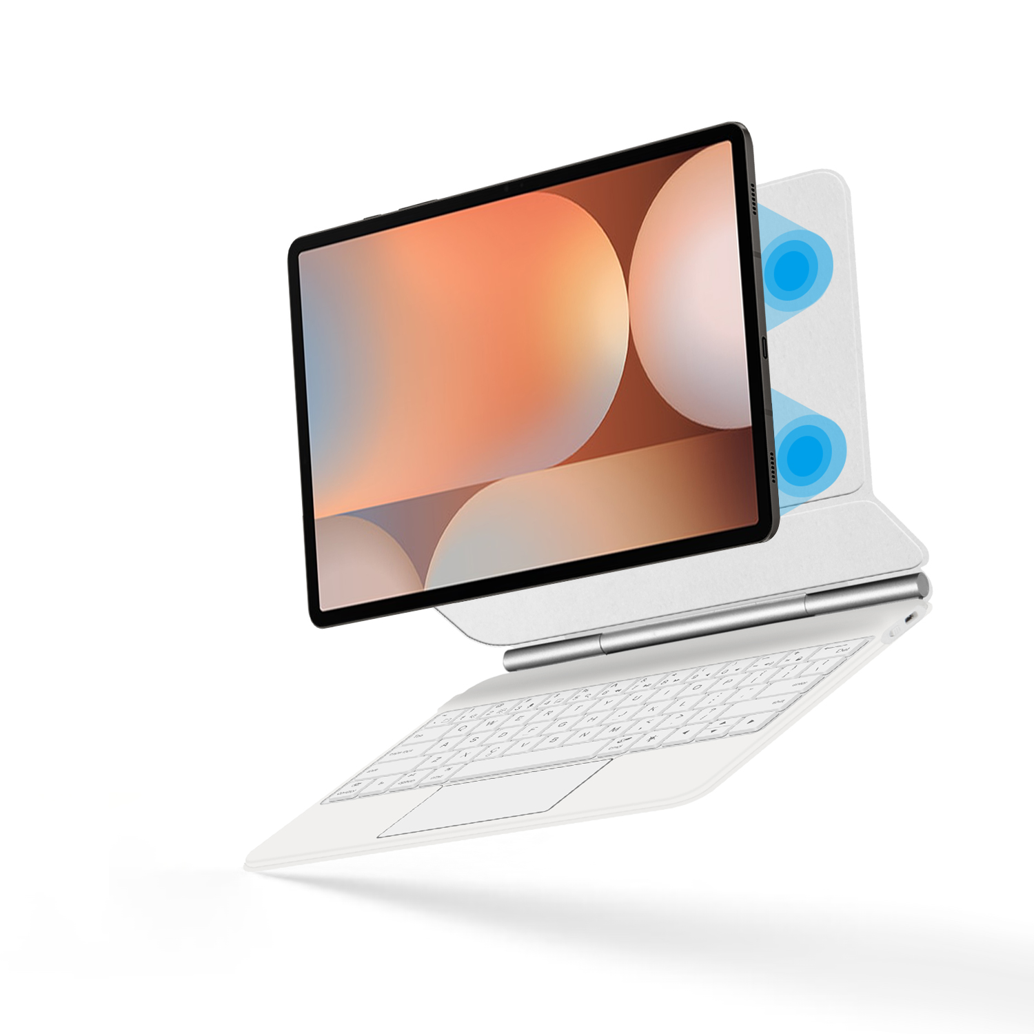 Magic Keyboard For Samsung Gal - Galaxy Tablet Accessories 评论和价格