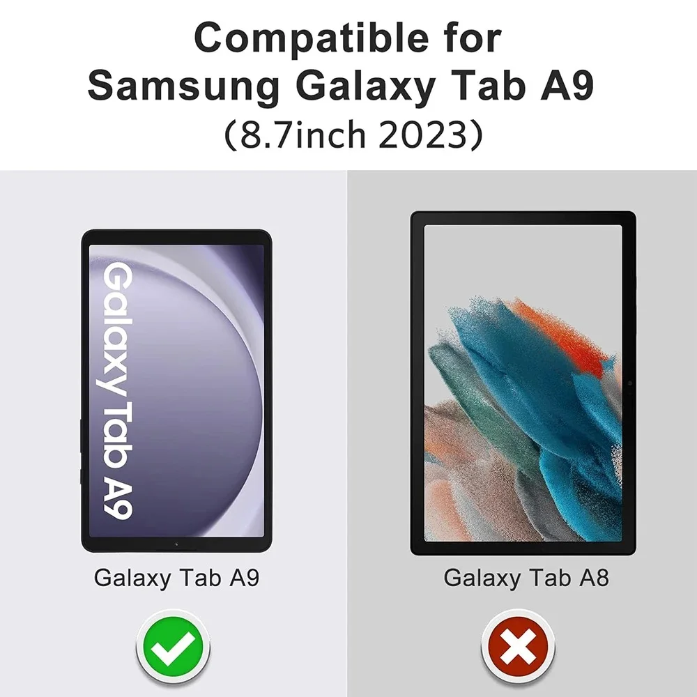 2PCS For Samsung Galaxy Tab A9 - Galaxy Tablet Accessories 评论和价格