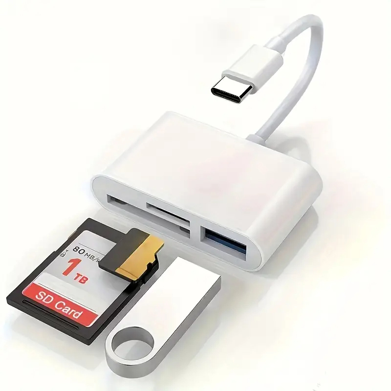 3-in-1 Type C Card Reader Micr - Microsd Card Tablet 评论和价格