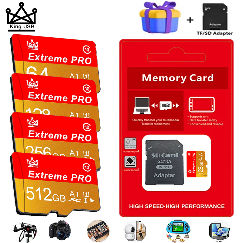 Class 10 Micro TF 256GB 512GB  - Microsd Card Tablet 评论和价格