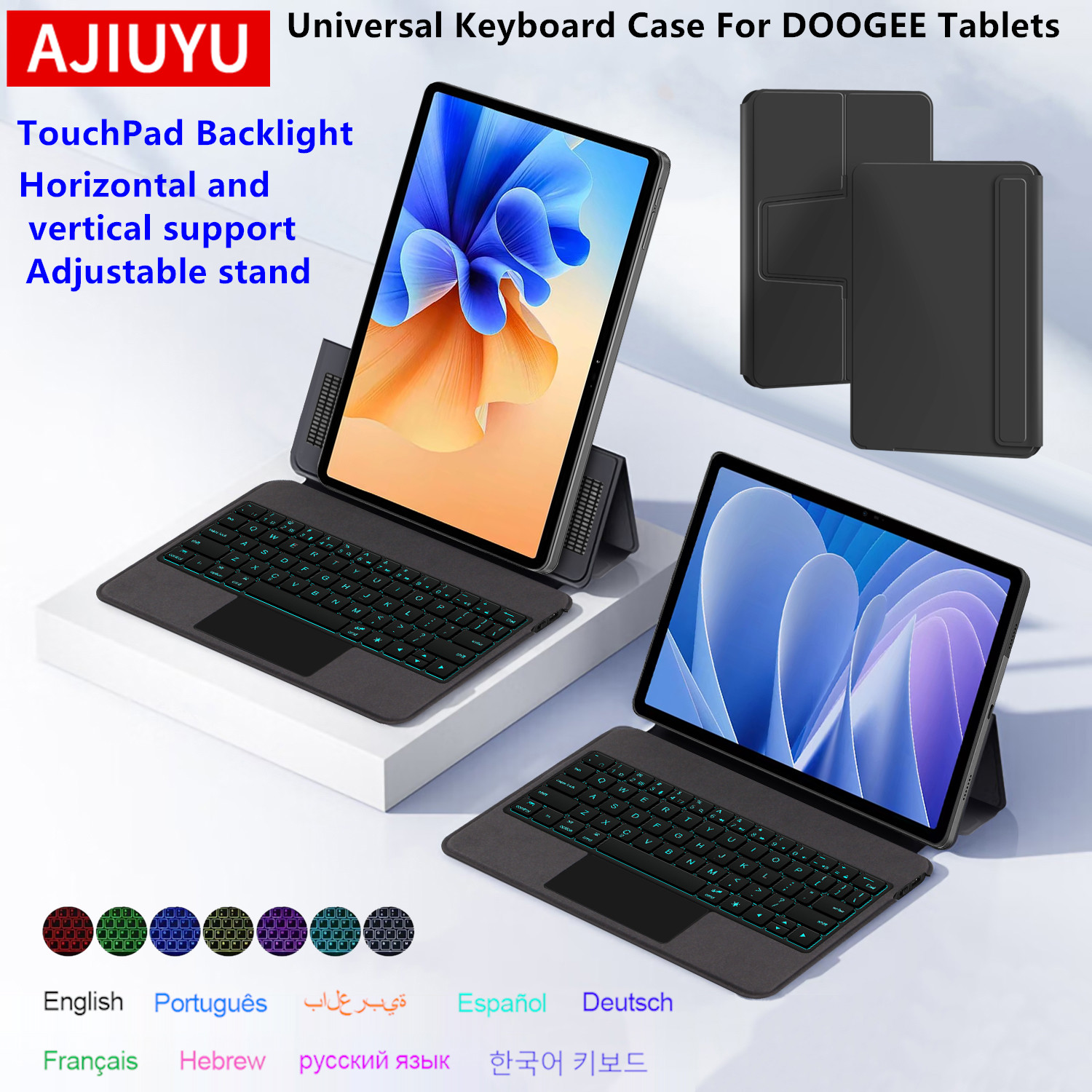 AJIUYU Touchpad Keyboard For D - Doogee Tablet Accessories 评论和价格