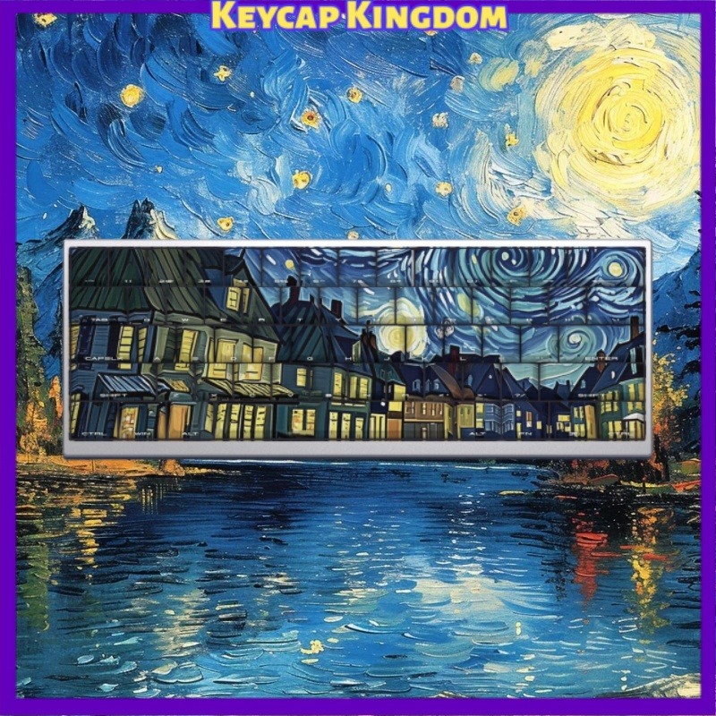 Van Gogh Starry Sky Theme Keyc - Tablet Accessories Gifts 评论和价格