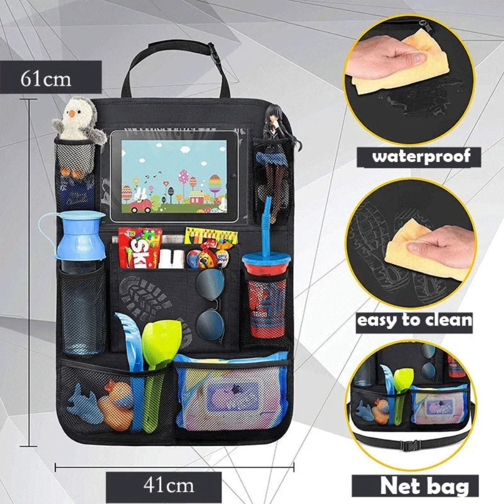 Car Seat Back Organizer 9 Stor - Tablet And Accessories Bag 评论和价格