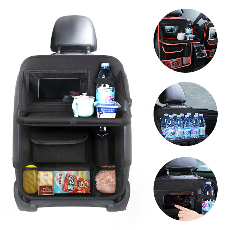 Foldable Car Seats Organizer w - Tablet And Accessories Bag 评论和价格