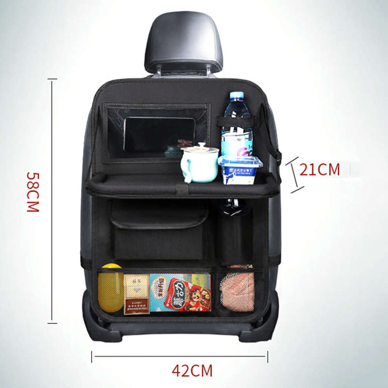 Foldable Car Seats Organizer w - Tablet And Accessories Bag 评论和价格