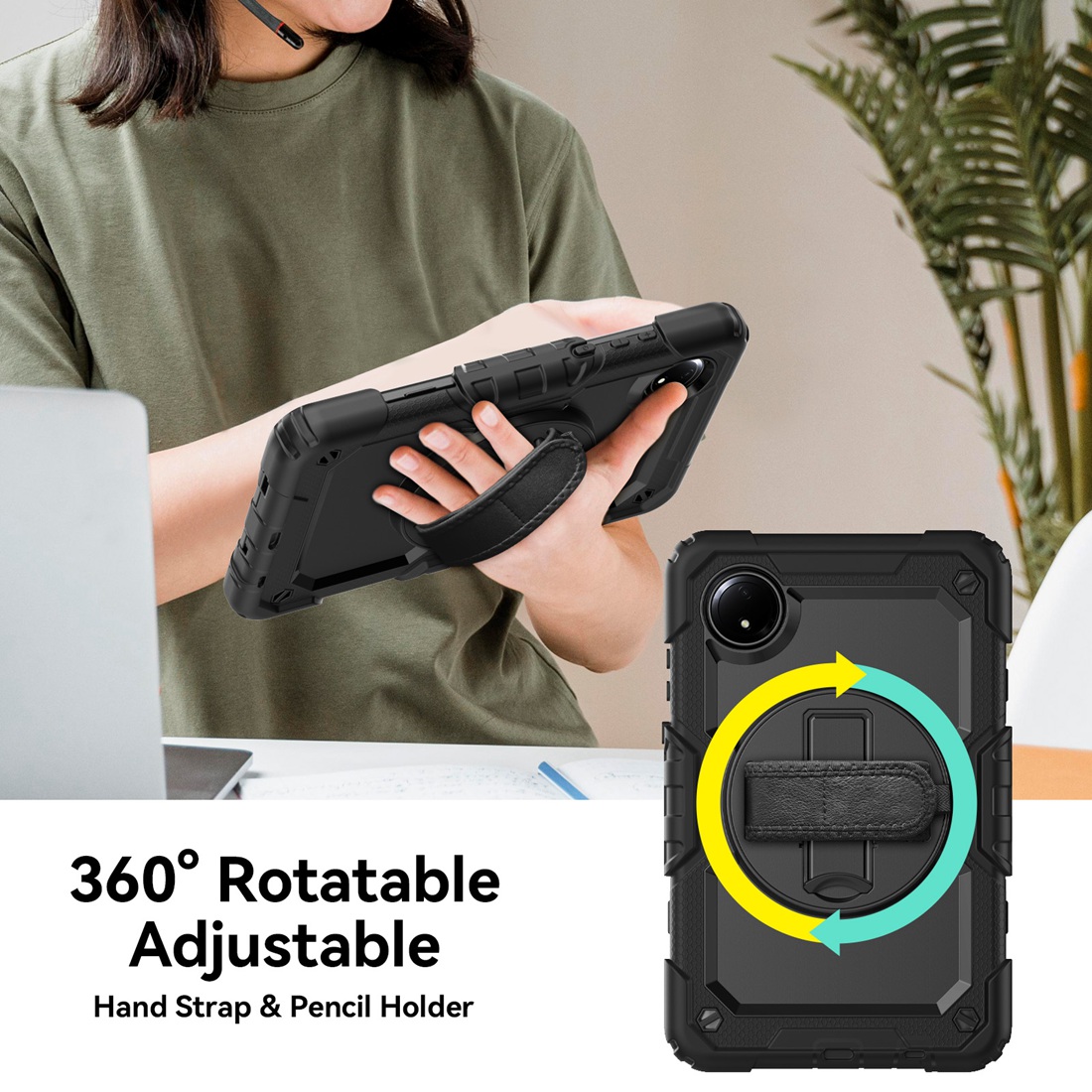 Heavy Duty Shockrpoof Case 360 - Oneplus Tablet Accessories 评论和价格