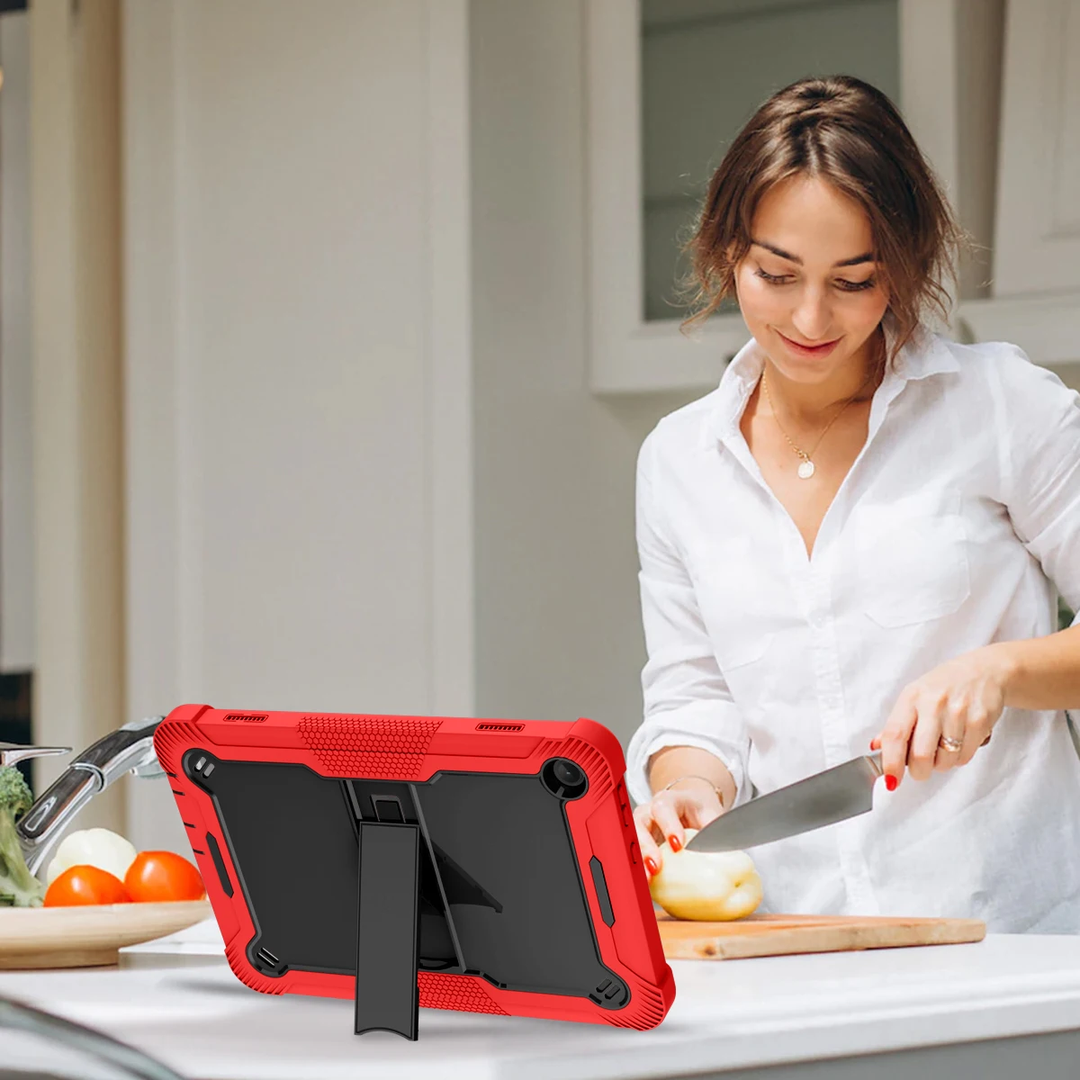 Armor Stand Case For Lenovo Ta - Lenovo Tablet M10 Accessories 评论和价格