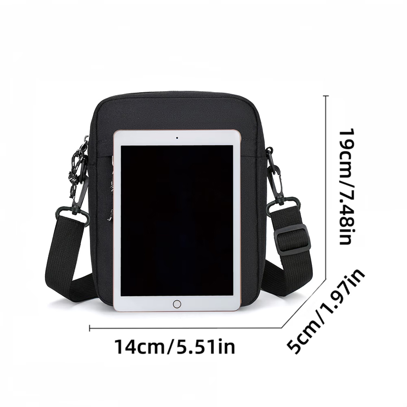 Daily Wear Simple Square Cross - Tablet And Accessories Bag 评论和价格