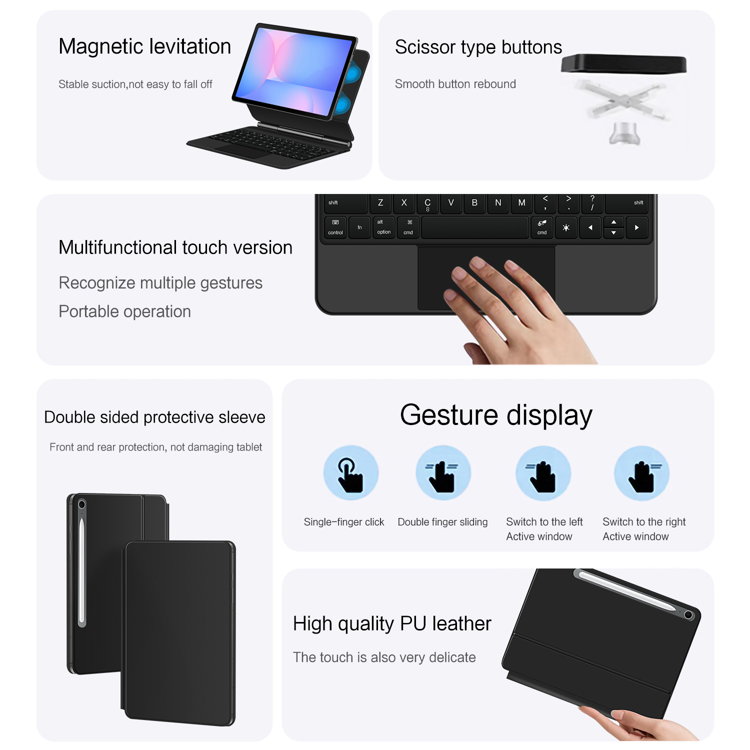Magic Keyboard for Samsung Gal - Galaxy Tablet Accessories 评论和价格