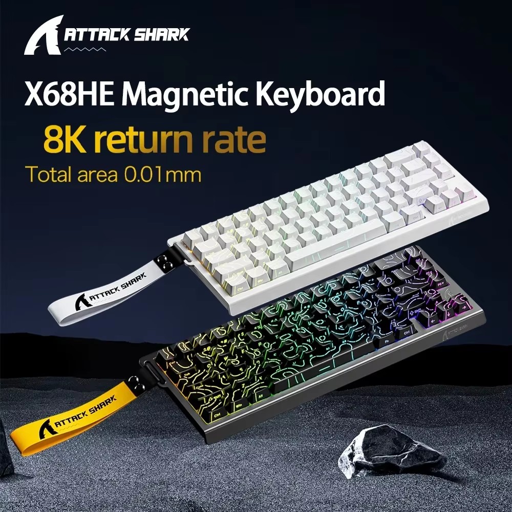 ATTACK SHARK X68HE Magnetic Me - Tablet Accessories Gifts 评论和价格