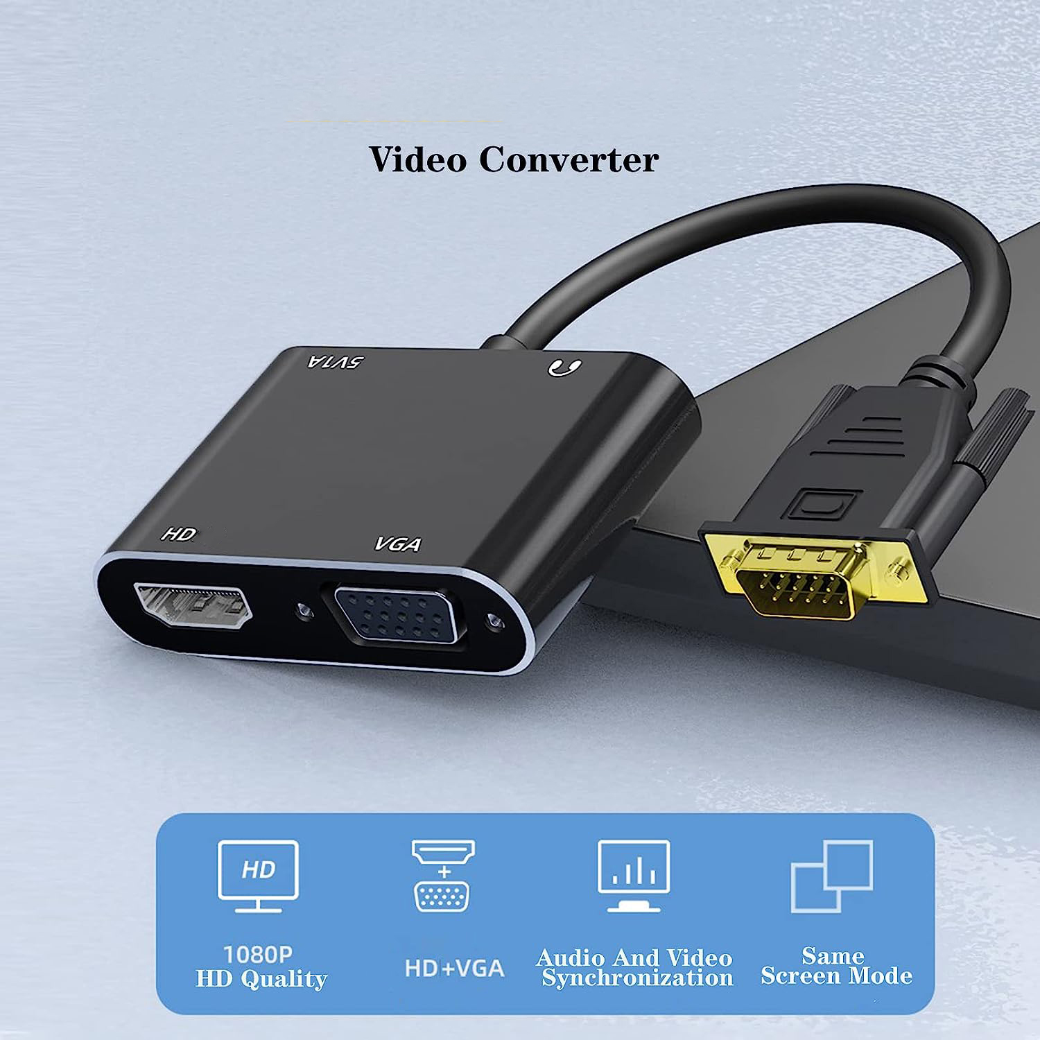 VGA(Host) to VGA/HDMI-compatib - Tablet Lap Desk 评论和价格